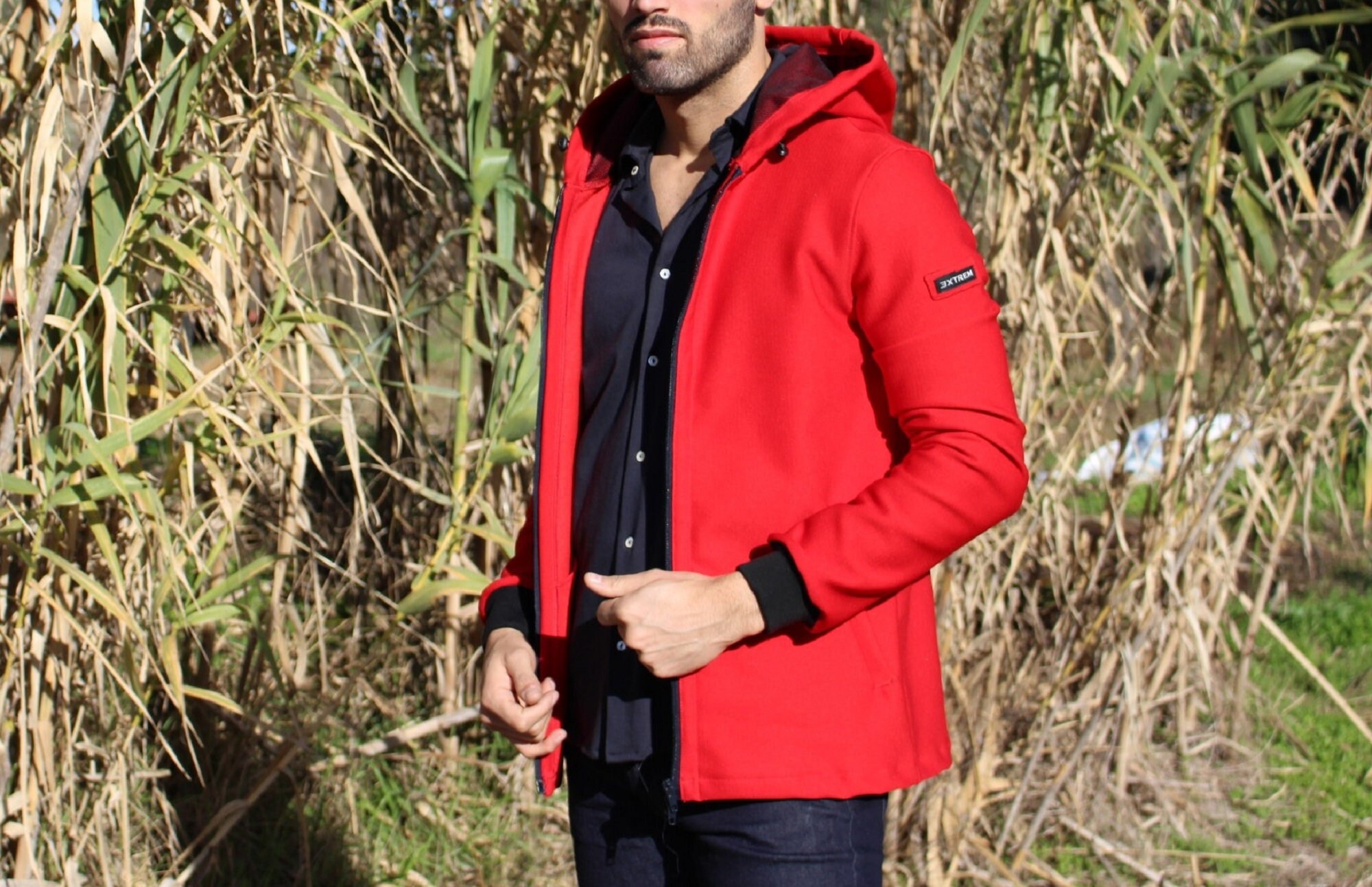 jackets made from sweatshirts