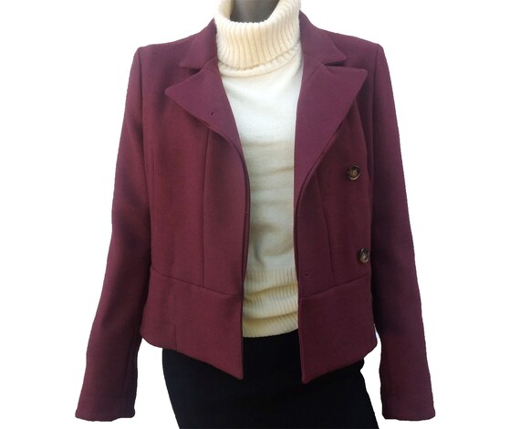GIANFRANCO FERRE' jacket 100% pure wool, vintage … - image 7