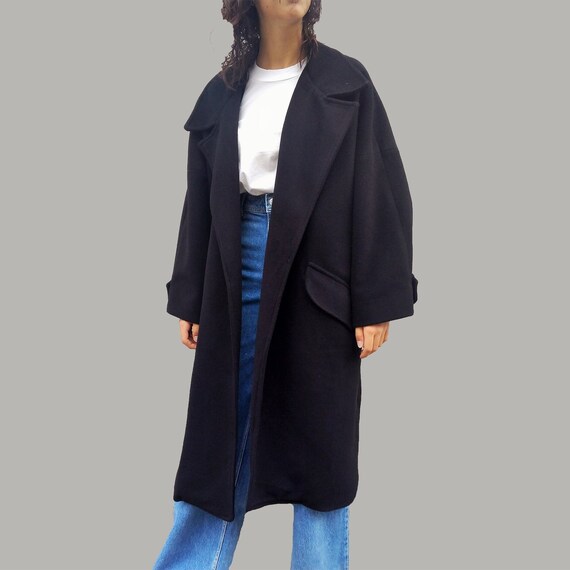 Oversize Loose Cashmere Coat for Women, Belt Coat Made in Italy, 30%OFF Quality Long Custom Coat