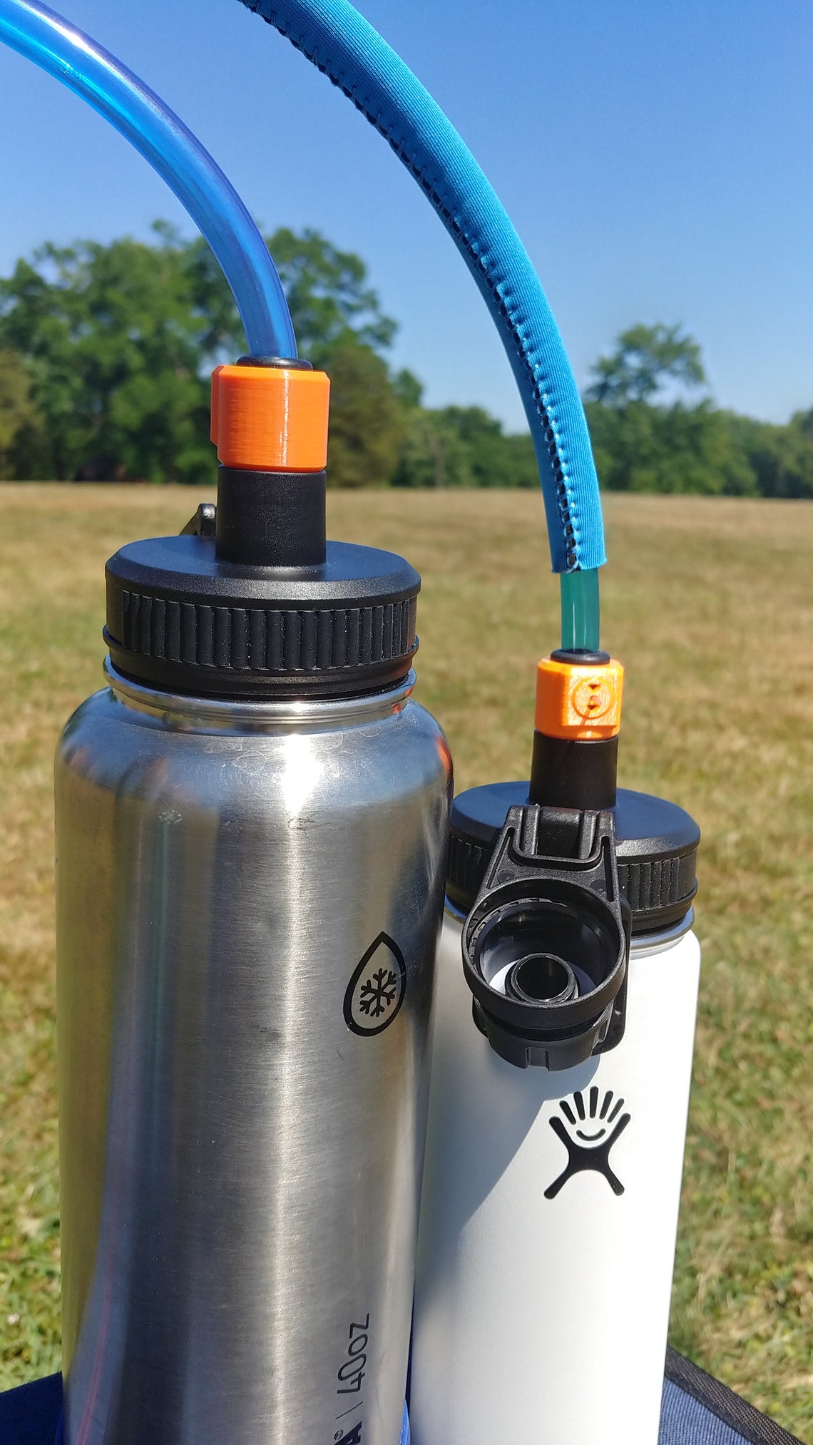 Hydration Tube Adapter System for Wide Mouth Hydro Flask Etsy Australia