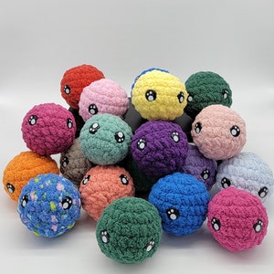 Crochet, Bubble Buddy, Worry Pet, Squish pet, Squishy, desk toy, stress ball, backpack buddy, fidget,