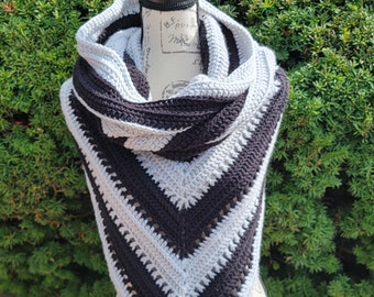 Gemaakt op bestelling- Aanpassen, Haken, Wild Oleander Hooded Sjaal, kap, herfst, winter, handgemaakt, cadeau