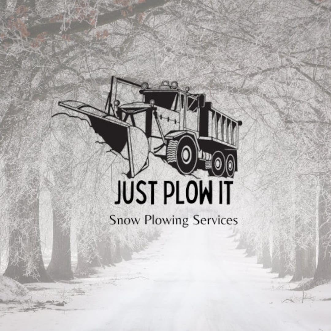 Snow Plow Company Logo Snow Plowing Company Snow Plow Company Branding edit With Canva instant