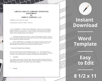 Master Service Agreement Template thumbnail