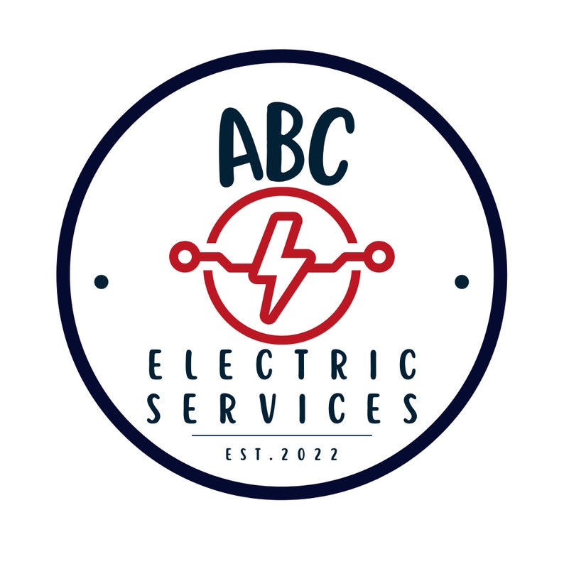 Premade Logo ︱ Instant Download ︱electrician ︱electric Company ︱ - Etsy
