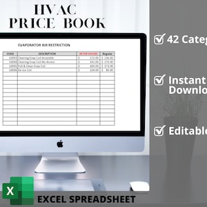 HKL Preis Buch ︱ Excel ︱ Vorlage