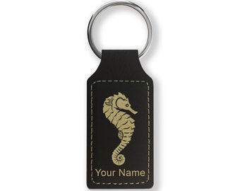 Seahorse Keychain Etsy