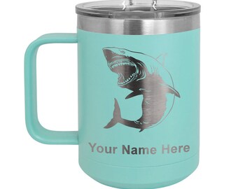 Hammerhead Shark Personalized Engraving Included LaserGram Bi-Fold Wallet