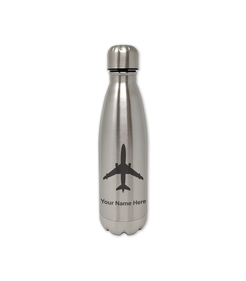 Water Bottlejet Airplane Personalized Engraving Included Etsy