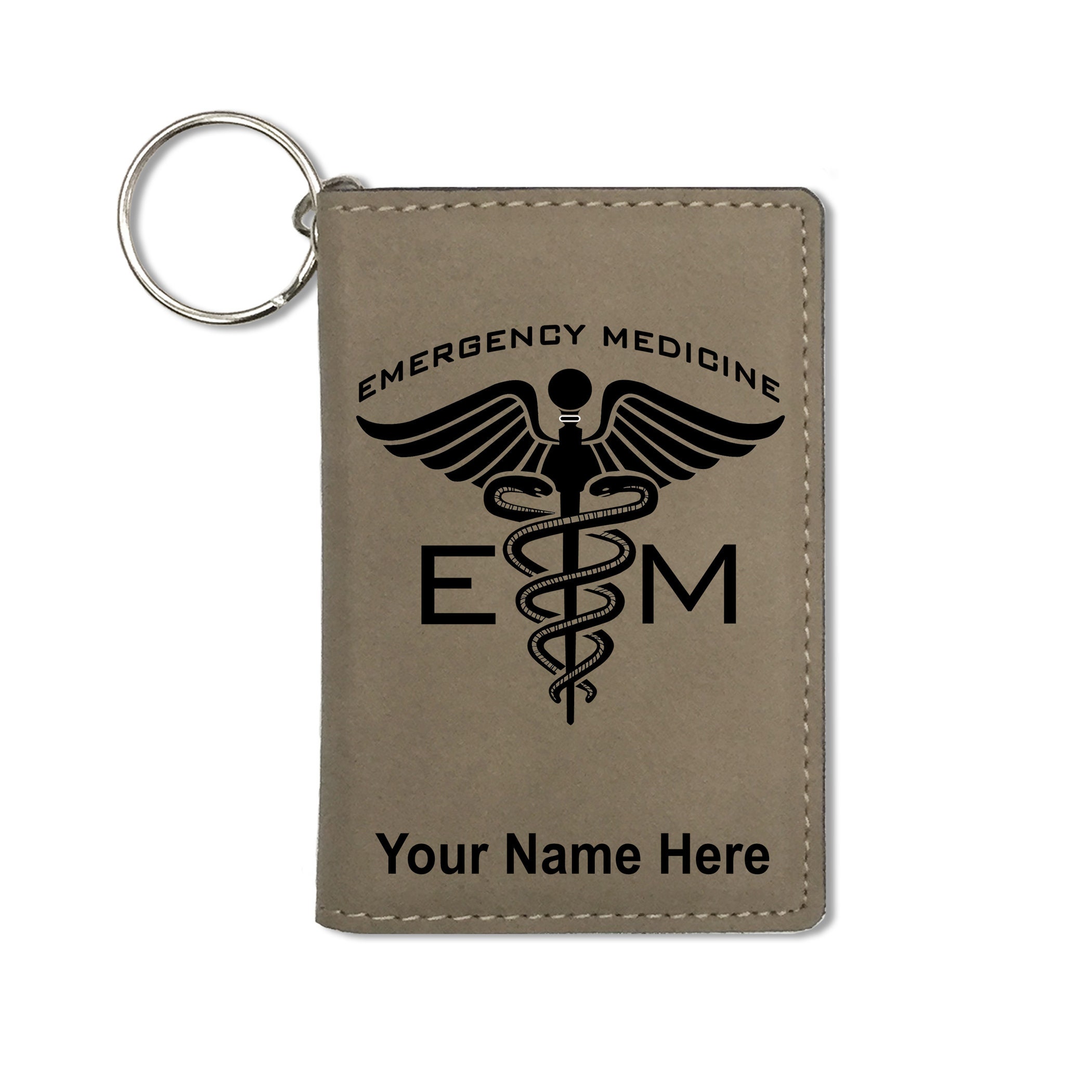 ID Holder Wallet Emergency Medicine Personalized Engraving Etsy UK
