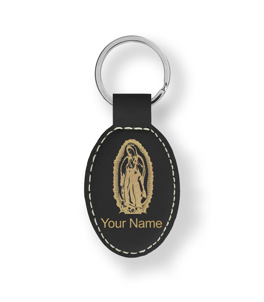 める guadalupe leather keychain Our Lady of Guadalupe Leather Key Chain (MORE COLORS) – San