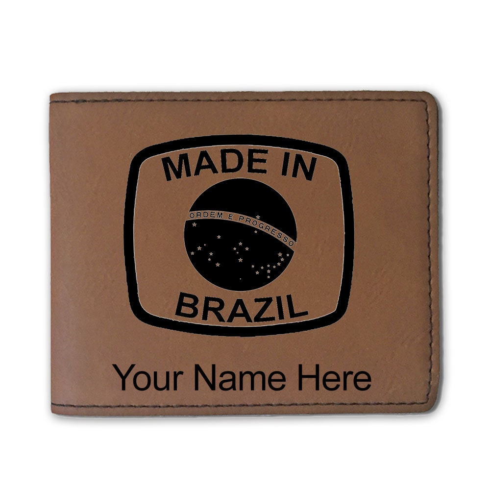 The Real Deal Brazil Bariri Bi-Fold Wallet - Recycled Truck Tarp Canvas, Handcrafted Rustic Style - View #2