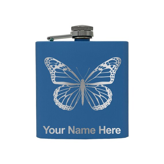 Personalized Engraving Included 14oz Pilsner Mug Monarch Butterfly
