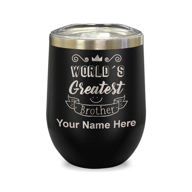 LaserGram Wine Glass Tumbler - Thumbnail 2