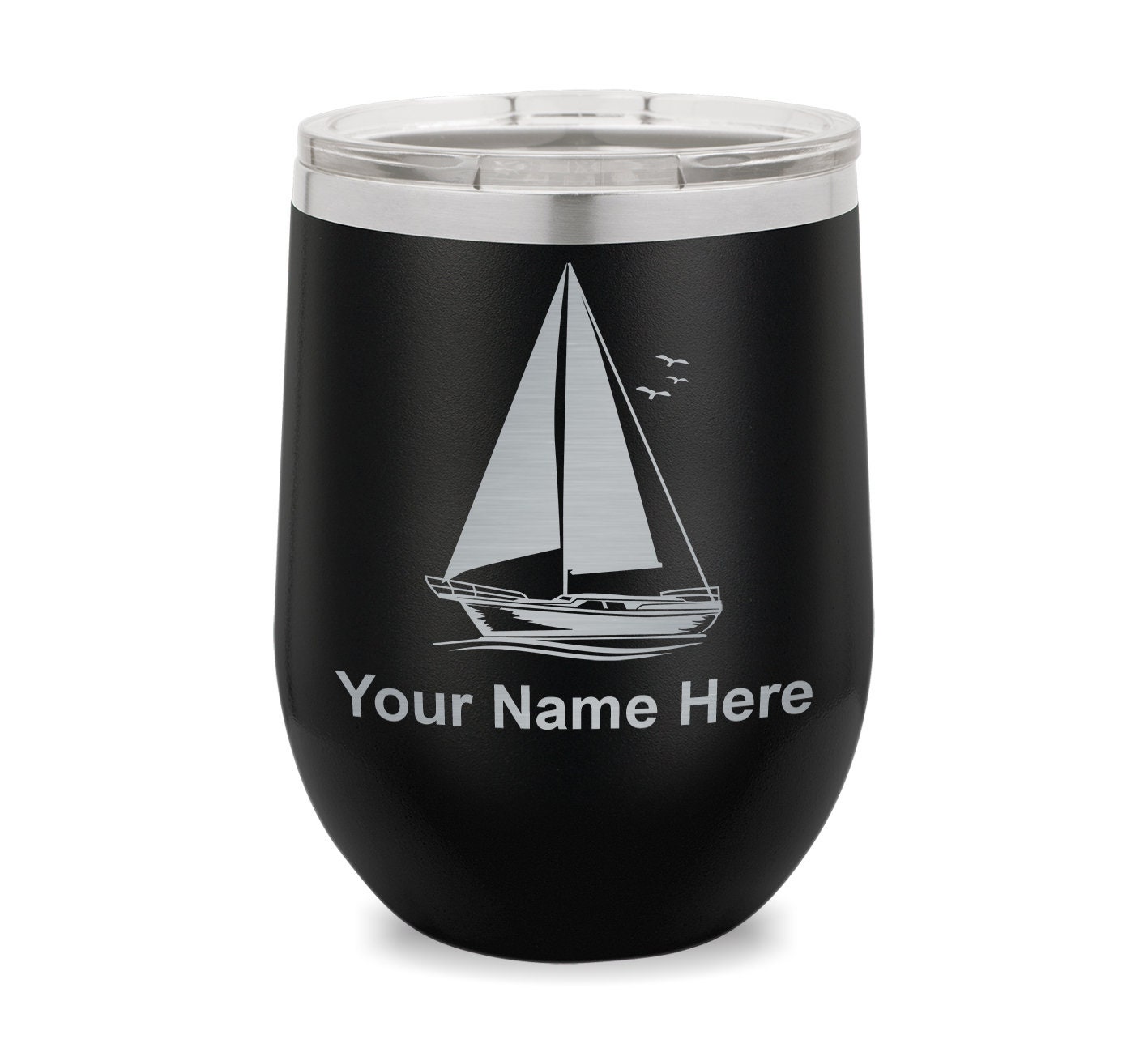 Sailing With Wine Tumbler – Somewhere On A Yacht