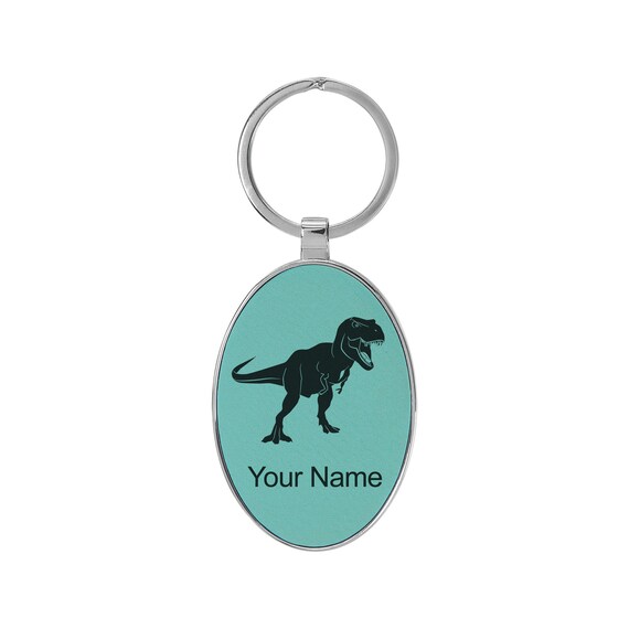 Dinosaur Name Keyring