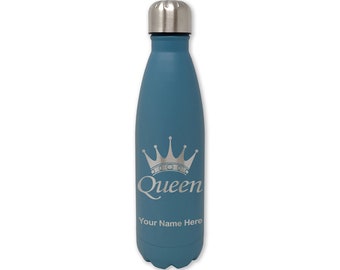 Stainless Steel Water Bottle Queen Crown 