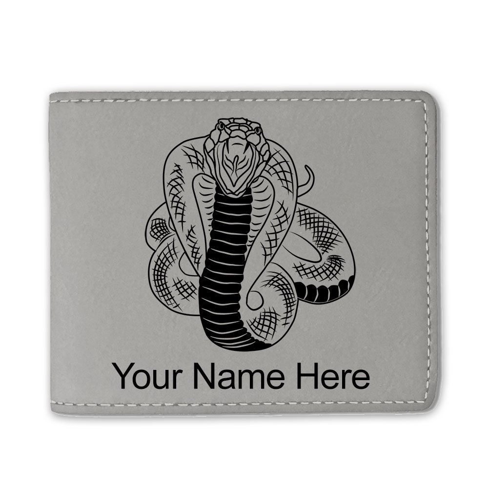 【レア】GIBOUS SNAKE CROSS FOLDING WALLET Cobra Stingray Biker Wallet — Exotic Chain-Ready Carry