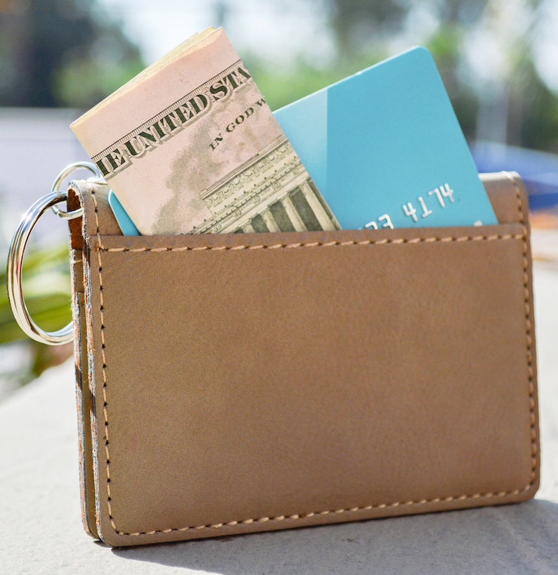 Personalized Engraving Included Band Director ID Holder Wallet