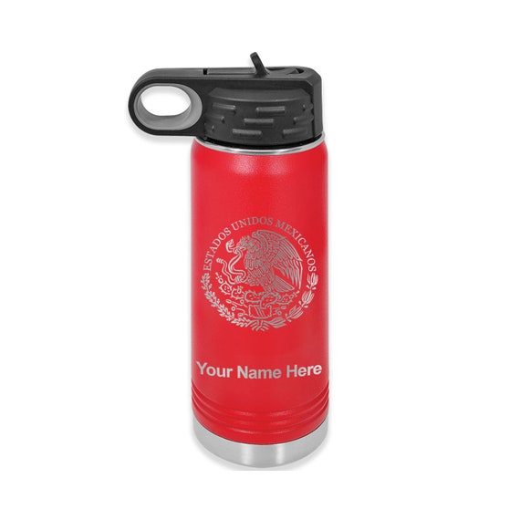  American Flag 20oz Sports Water Bottle, Insulated Water Bottle, Stainless Steel Water Bottle