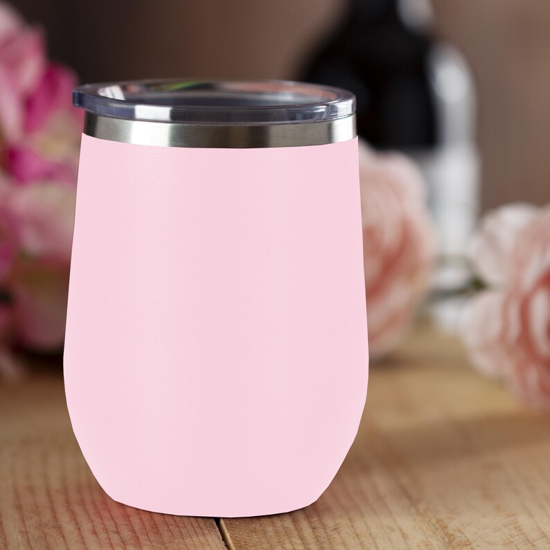 LaserGram Wine Glass Tumbler - Thumbnail 4