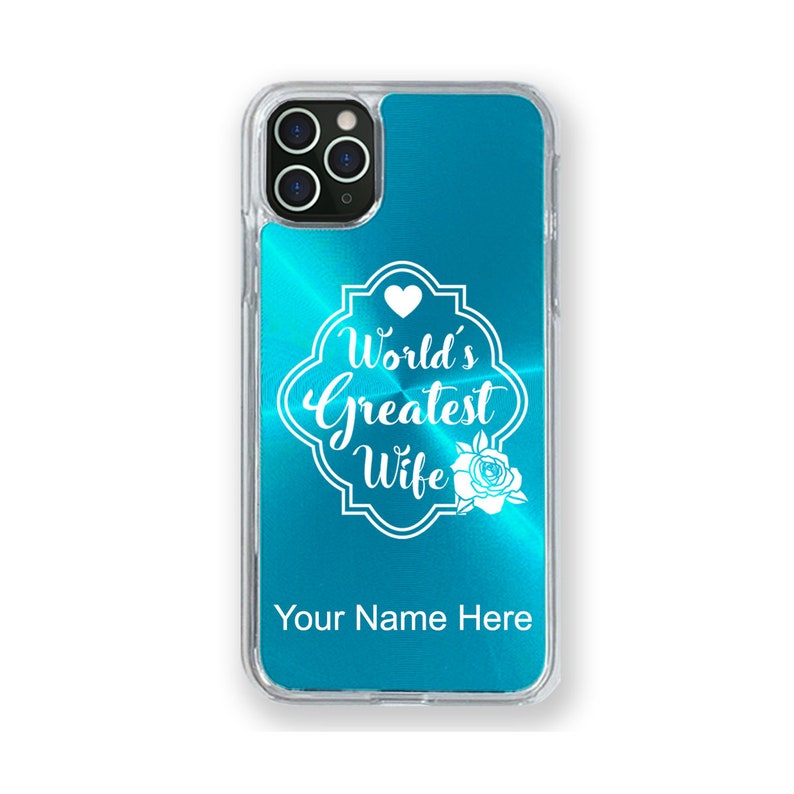 11 Pro 11 Pro Max Case Compatible with iPhone 11 World/'s Greatest Wife Personalized Engraving Included