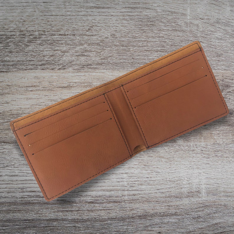 Personalized Engraving Included Faux Leather Bi-Fold Wallet Urology