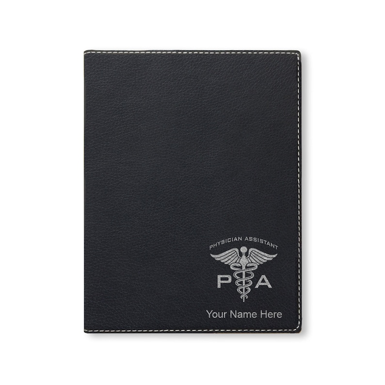 Small 7 X 9 Portfolio Notepad, PA Physician Assistant, Personalized ...