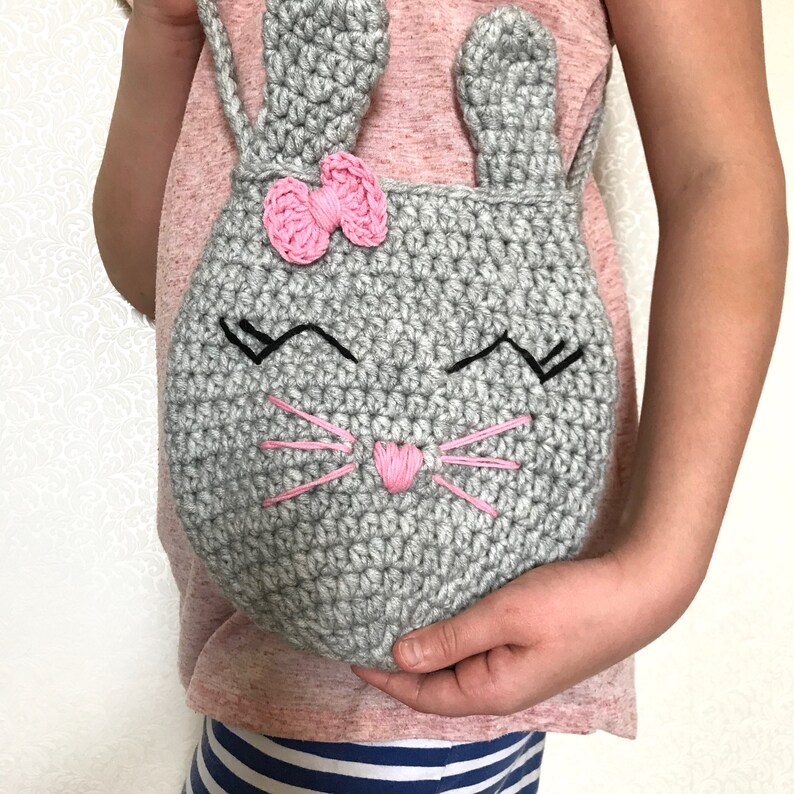 crochet kids purse