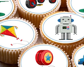 24 icing cake toppers decorations 13th Birthday teenager at last ND1