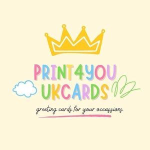 Girl Birthday Card Custom Age Cupcakes, Pastel Floral Theme (6x6", Personalised Name and Age, 350gsm Smooth Cardstock) image 5
