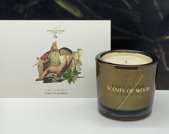 Vanilla In Bourbon Scents Of Wood 2 oz Candle