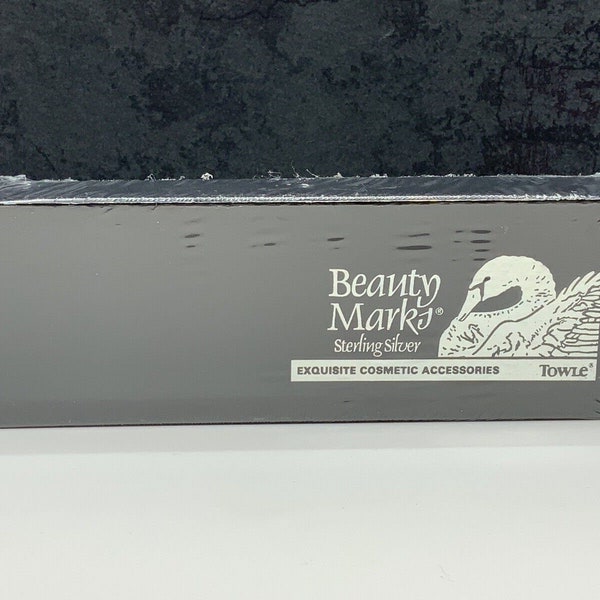 Towle Beauty Marks Sterling Silver Cosmetic Brush In Sealed Original Box