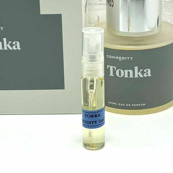 Tonka By Commodity Perfume 5Ml Eau De Parfum Sample Discontinued