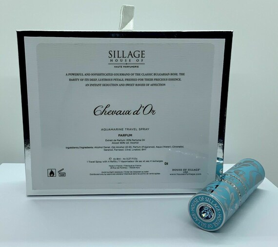 Buy Chevaux D or House of Sillage Aquamarine Travel Spray Extrait