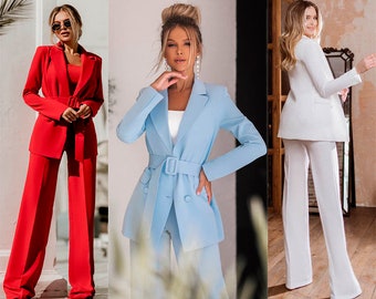 womens formal pant suit