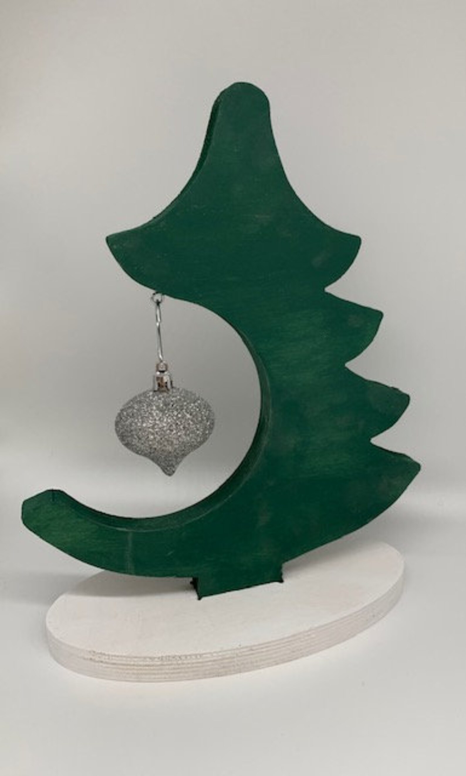 Unfinished Wood Ornament Tree Christmas Etsy