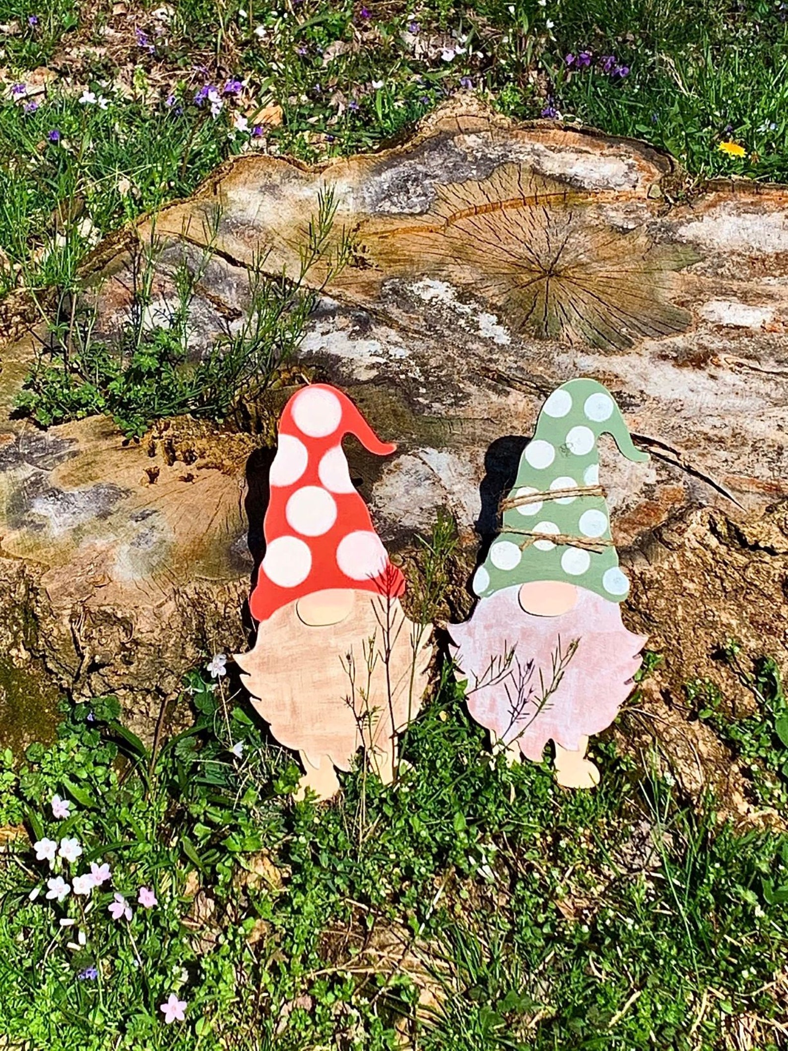 12 inch Unfinished Wood Gnome DIY Etsy