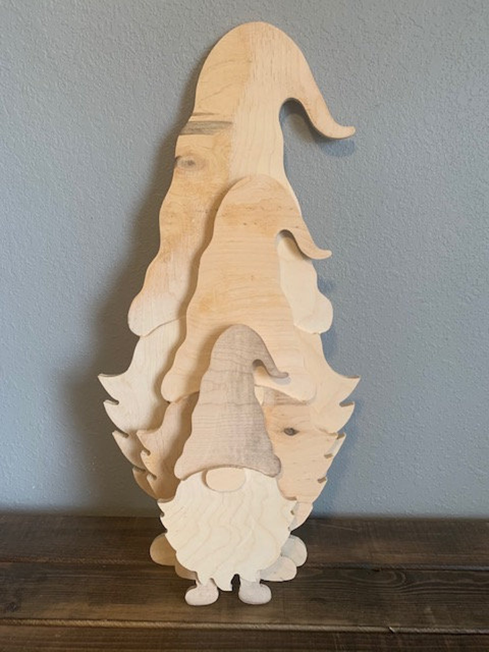 Unfinished Wood Blank Gnome DIY 12 18 and 24 inches / Porch Etsy