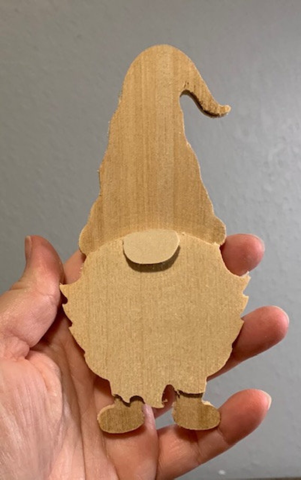 Set of 6 Mini Gnomes/ tiered tray decor/ unfinished wood blank Etsy