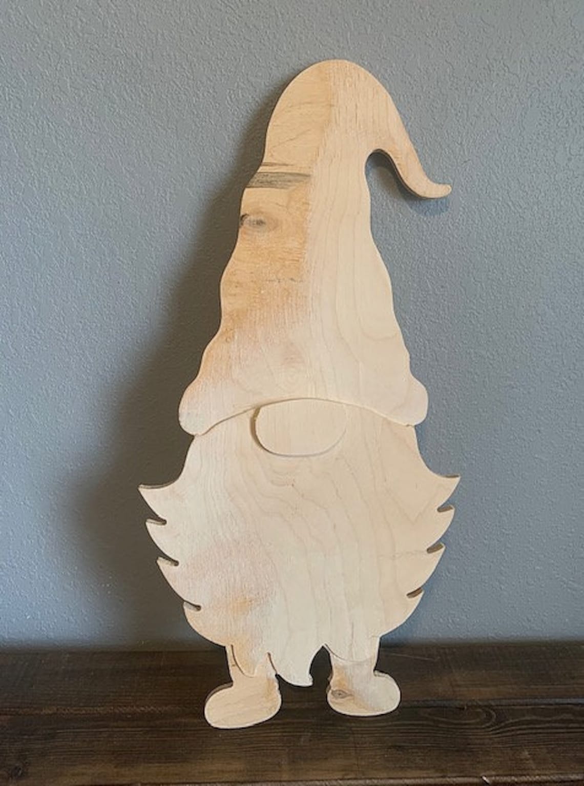 Unfinished Wood Gnome 18 inches DIY Etsy