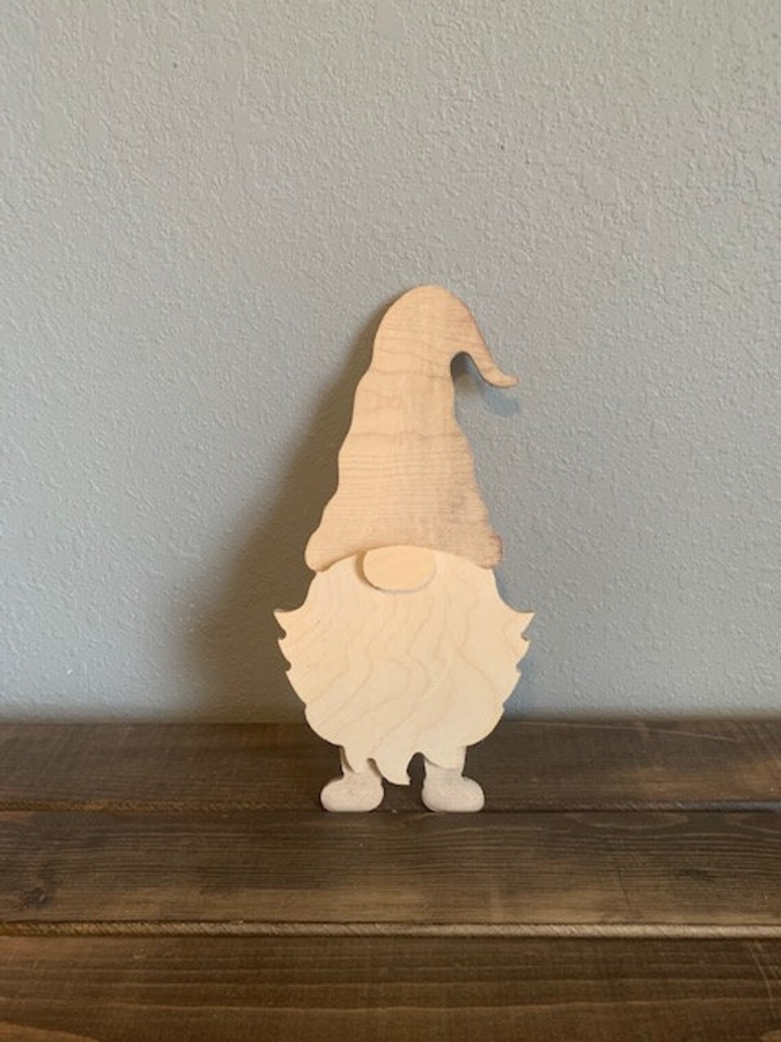 Unfinished Wood Blank Gnome DIY 12 18 and 24 inches / Porch Etsy