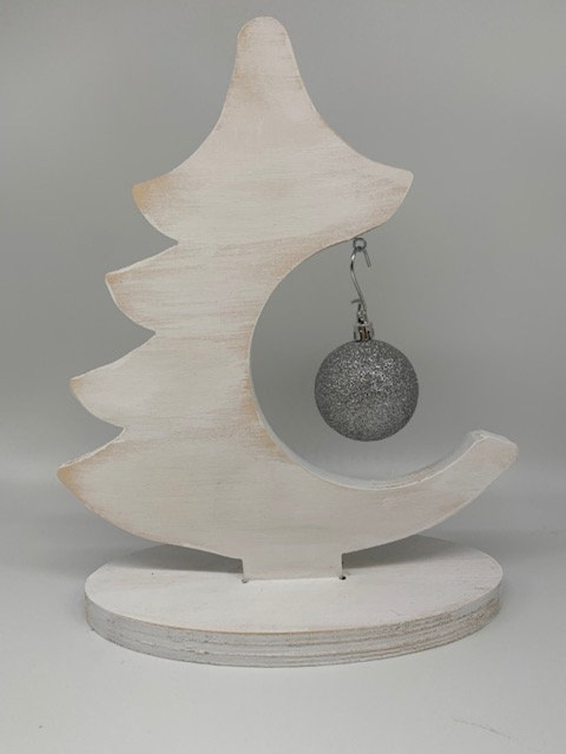 Unfinished Wood Ornament Tree Christmas Etsy