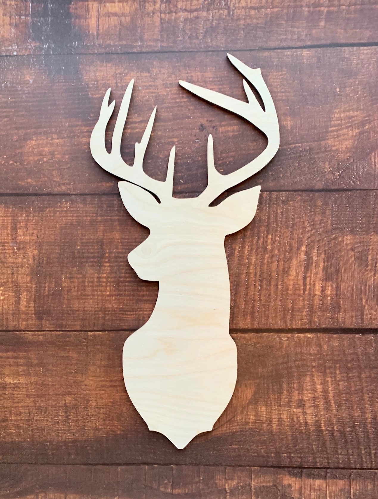 Small Elk Tracks Metal Stencil for Wood Router Painting Wood 