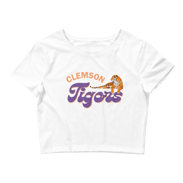 Clemson Tigers Women's Crop Tee