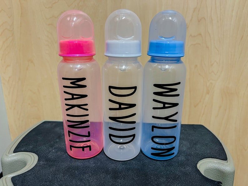 Personalized Baby Bottle, Custom Baby Bottle, Name Baby Bottles, Baby