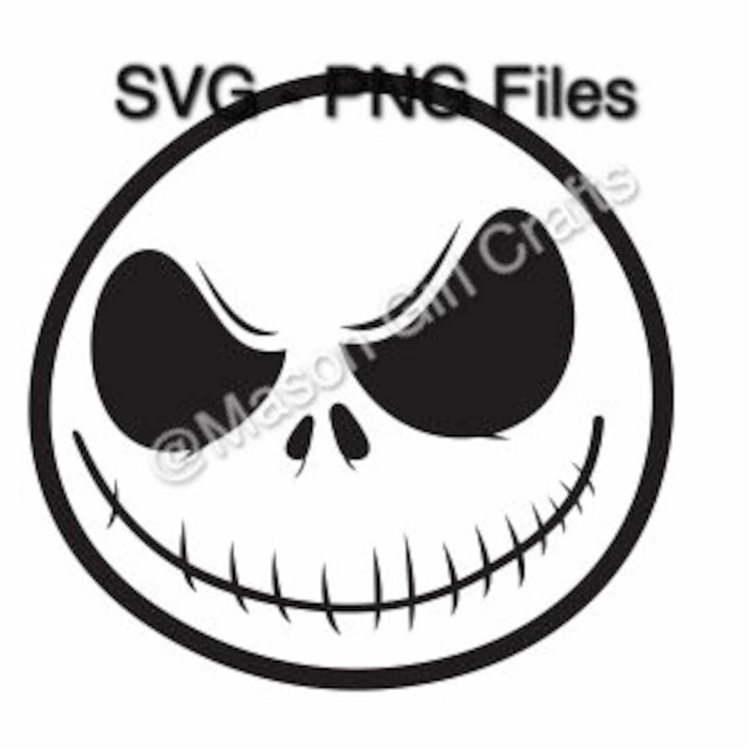 Jack Skellington SVG SVG Cut File Digital Download Digital Png Svg File ...