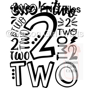 2nd Birthday SVG  | SVG Cut File | Digital Download | Digital Png  | Svg file bundle | Birthday Boy SVG | Birthday Girl Svg