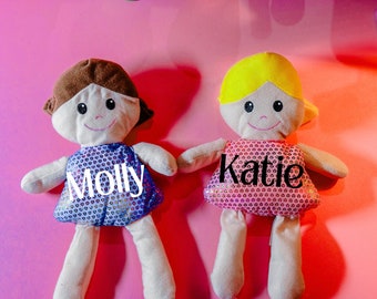 Custom Doll | Personalized Baby Dolls | Baby Shower Gift | First Baby Doll | Plush Doll | Personalized Dolls for Baby Girls|Stocking Stuffer