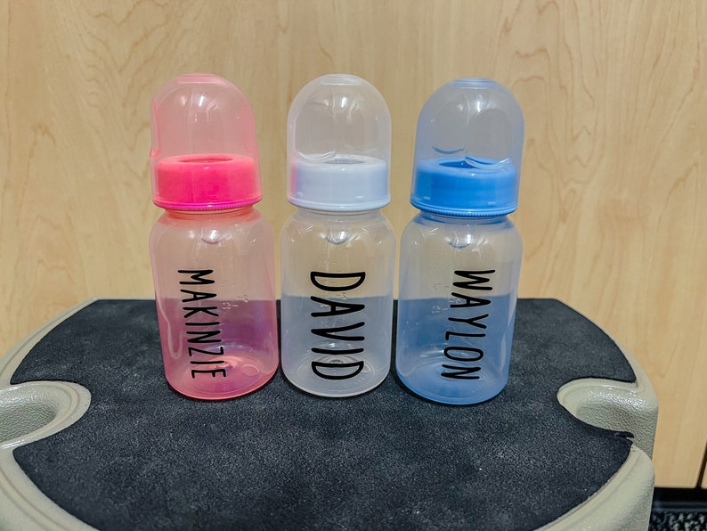 Personalized Baby Bottle Custom Baby Bottle Name Baby Etsy